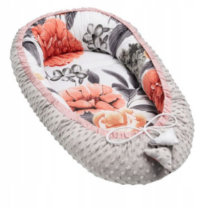 Babynest Dwustronny Otulający Kokon Niemowlęcy XL
