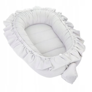 BabyNest Kokon Gniazdo Dla Niemowląt Z Falbanką