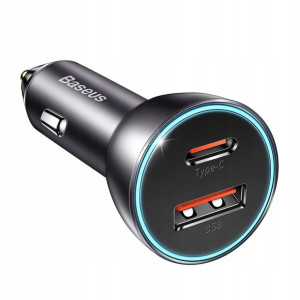 Baseus Szybka Ładowarka Samochodowa USB-C 60W
