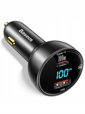Baseus ULTRA SZYBKA Ładowarka Samochodowa 100W