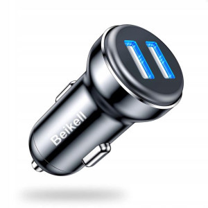 Bekell Ładowarka Samochodowa Adapter 36 W/6A 2w1