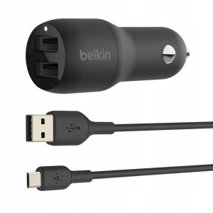 Belkin Ładowarka Samochodowa USB-KFZ 24W Z Kablem