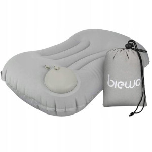 Biwo Nadmuchiwana Poduszka Kempingowa Ergonomiczna