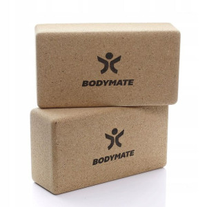 Bodymate Zestaw Kostek Bloków Do Jogi 22x12cm