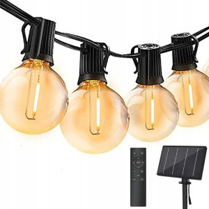 Bomcosy Girlanda Solarna Lampki Z Pilotem 30M