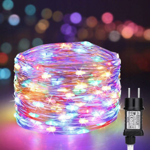 BrizLabs Lampki Na Choinkę Światełka 100 LED 10M