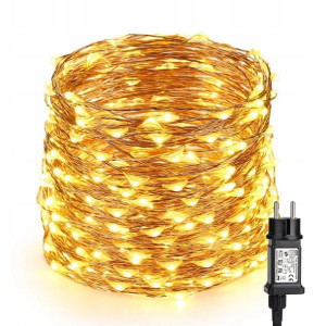 BrizLabs Lampki Na Choinkę Światełka Drut 200 LED
