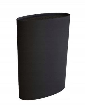 Bruma Elegancki Czarny Stojak Na Noże BLOK 22 CM
