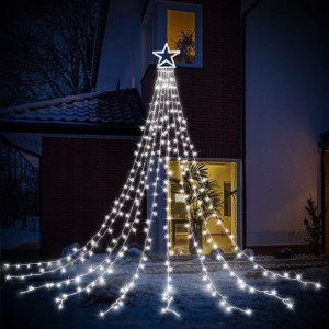 Choinka Z Lampek Łańcuch Na Choinkę 320 LED 3,3M