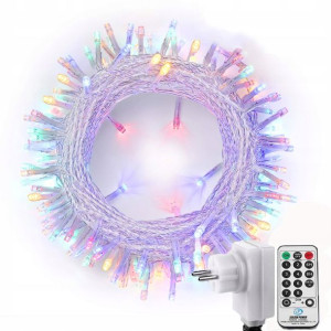 Christmas Kolorowe Lampki Łańcuch ZEW WEW 200 LED