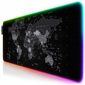 CSL Podkładka LED Mata Pod Mysz Klawiaturę RGB XXL