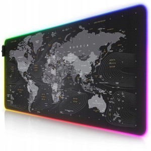 CSL Podkładka LED Mata Pod Mysz Klawiaturę RGB XXL