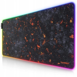 CSL Podkładka LED Mata Pod Mysz Klawiaturę RGB XXL