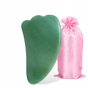 Decinee Naturalny Kamień Gua Sha Kwarc Masażer