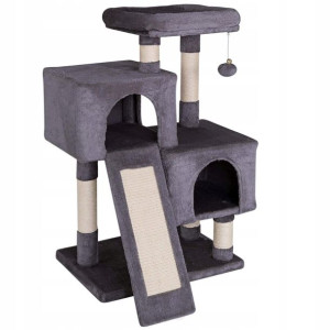 Drapak Z Budkami I Legowiskiem Wieża Dla kota 90cm