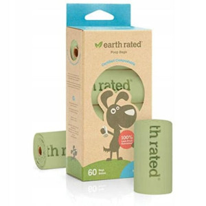Earth Woreczki BIO Na Odchody Kupy PSA 60 SZTUK