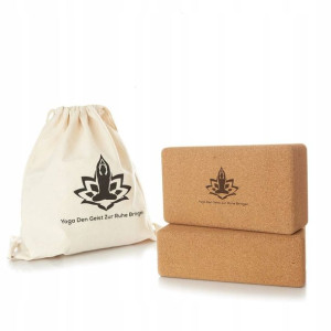 EMLI Blok Kostka Do Jogi Yoga ECO + Torba GRATIS