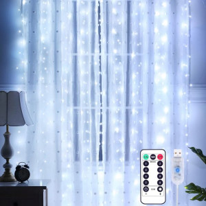FAIRY Kurtyna Świetlna Boże Narodzenie Lampki 3x3M