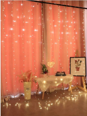 Fairy Kurtyna Świetlna Świąteczna Lampki 3Mx3M LED