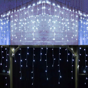 Fairy Kurtyna Świetlna Łańcuch 300 LED Święta Ślub