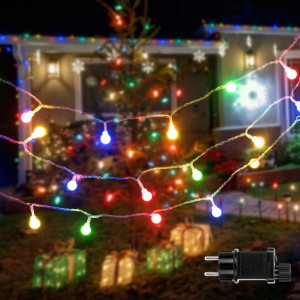 Fairy Lampki Łańcuch Girlanda Kule Kolorowe 100LED