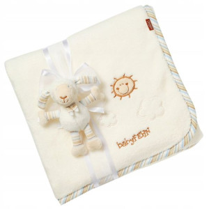 Fehn Kocyk Dla Noworodka Z Misiem Baby Shower Owca