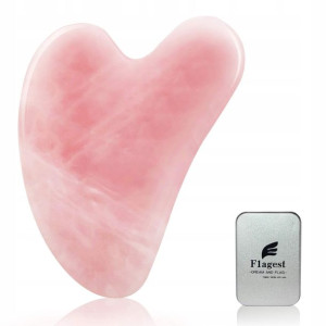 Flagest Kamień Gua Sha Kwarc Masażer Do Podbródka