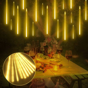 FNWSJA Girlanda Lampki Świąteczne Sople 3,85M LED