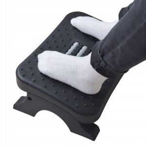 Footrest Ergonomiczny Podnóżek Z Funkcją Masażu