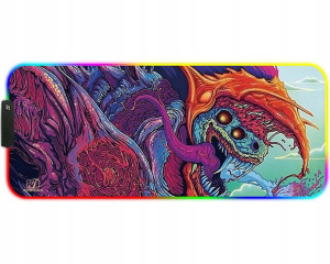 Forrica Gaming Podkładka Pod Mysz Klawiaturę RGB