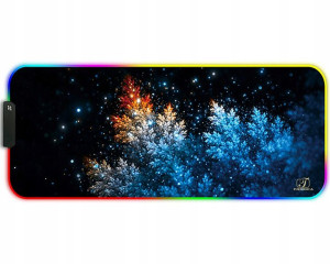 Forrica Gaming Podkładka Pod Mysz Klawiaturę RGB
