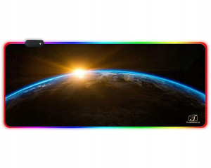 Forrica Podkładka Pod Mysz Klawiaturę RGB 90x40 CM