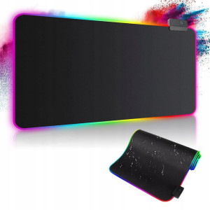 GAMING Mata Podkładka Pod Mysz Klawiaturę RGB LED