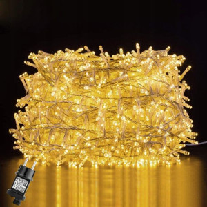 Globalink 1000 LED Świąteczne Lampki Łańcuch 25M