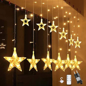 GOLLINK Kurtyna Z Gwiazdkami Lampki 108 LED Pilot