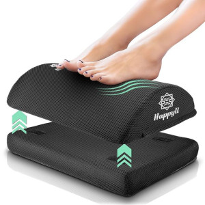 Happyll Ergonomiczny Podnóżek Regulowany Biurowy