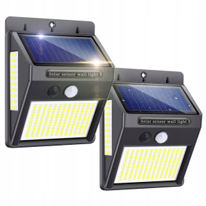 Hohe Oświetlenie Lampy Solarne Zewnętrzne 2 SZT