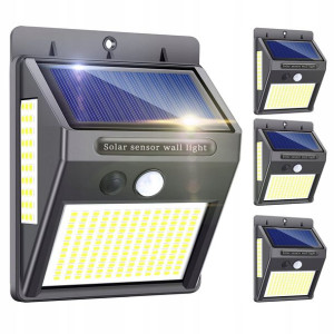 Hohe Oświetlenie Lampy Solarne Zewnętrzne 4 SZT