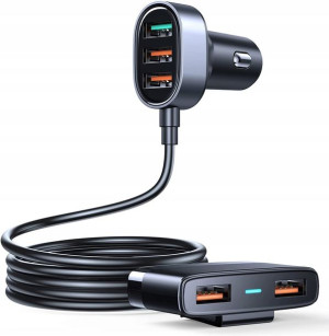 Joyrom Ładowarka Samochodowa USB 45W Kabel 1,5M