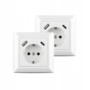 KAIFIRE Kontakt Gniazdko Z Ładowaniem USB-C 2 SZT
