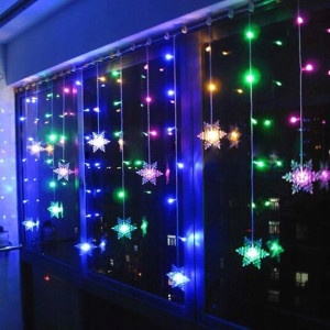 Kligten Kurtyna Świetlna Świąteczna RGB 3,5M LED