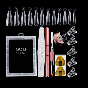 Kope DUAL FORMS Paznokcie Tipsy Formy Do Paznokci