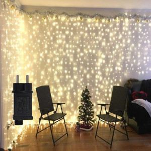 Kurtyna Świetlna Lampki Boże Narodzenie 3x3 M
