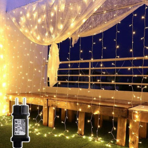 Kurtyna Świetlna LED Świąteczna Dekoracyjna 3x3M