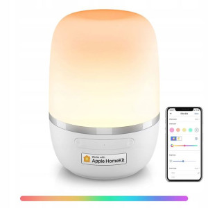Lampka Nocna Sterowana Głosem LED RGB Siri Alexa