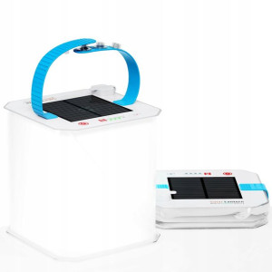 Latarnia Kempingowa Lampa Pod Namiot Solarna 2w1