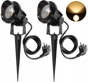 Ledmo Reflektory Wbijane Lampy Ogrodowe 2SZT