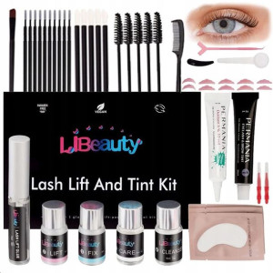 LiBeauty Laminacja Podkręcanie Rzęs Lifting ZESTAW
