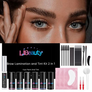 LiBeauty Zestaw Do Rzęs Brwi Na Prezent Świąteczny
