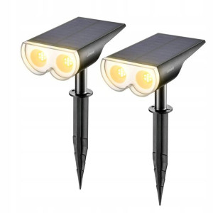 Linkind Reflektory Słoneczne Solarne Lampy LED x2